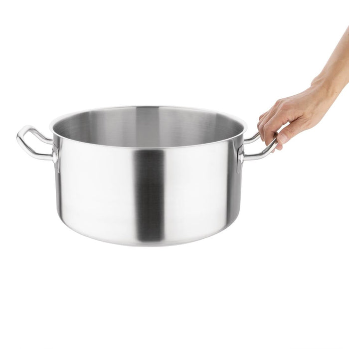 Vogue Stainless Steel Stew Pan 32cm Vogue