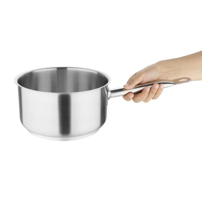 Vogue Stainless Steel Saucepan 20cm Vogue