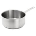 Vogue Stainless Steel Saucepan With Lid 24cm Vogue