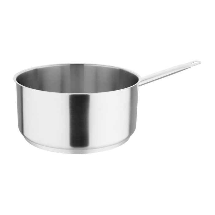 Vogue Stainless Steel Saucepan 28cm Vogue