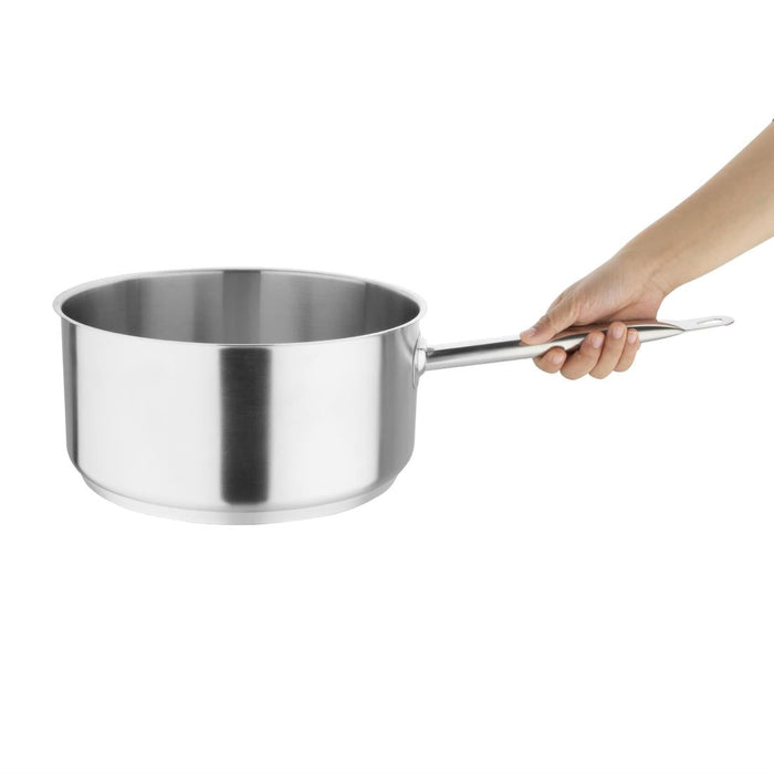 Vogue Stainless Steel Saucepan 28cm Vogue