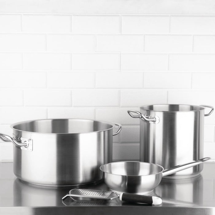 Vogue Stainless Steel Sauté Pan 20cm Vogue