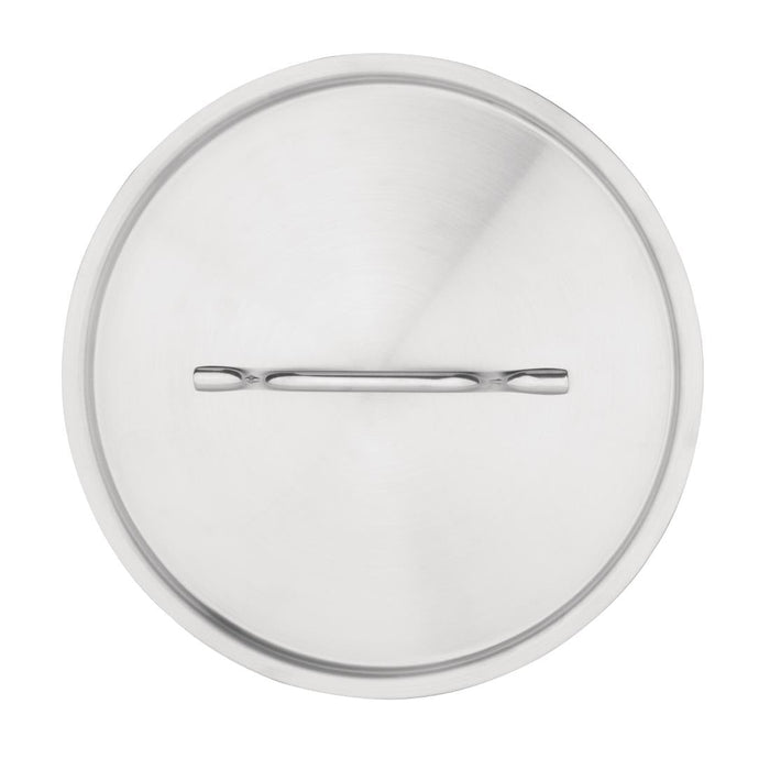 Vogue Stainless Steel Saucepan Lid 24cm Vogue