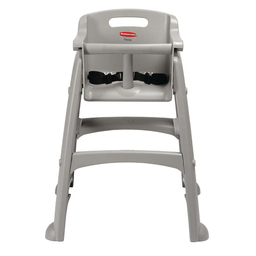Rubbermaid Sturdy Stacking High Chair Platinum Rubbermaid