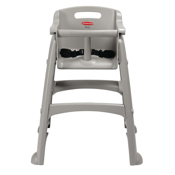 Rubbermaid Sturdy Stacking High Chair Platinum Rubbermaid