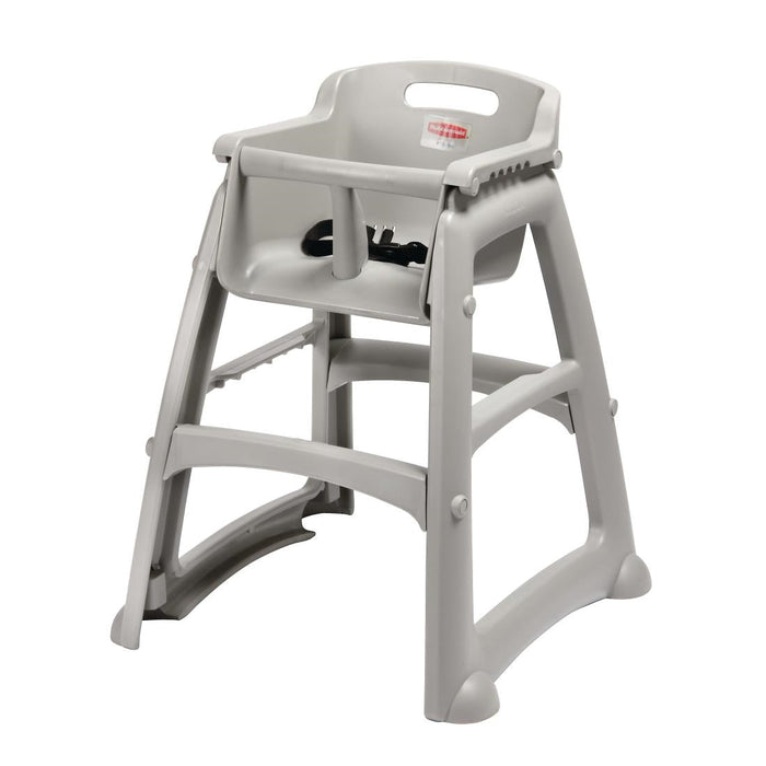 Rubbermaid Sturdy Stacking High Chair Platinum Rubbermaid