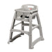 Rubbermaid Sturdy Stacking High Chair Platinum Rubbermaid