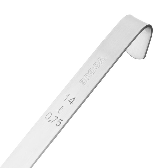 Vogue Stainless Steel Heavy Duty Ladle 750ml Vogue