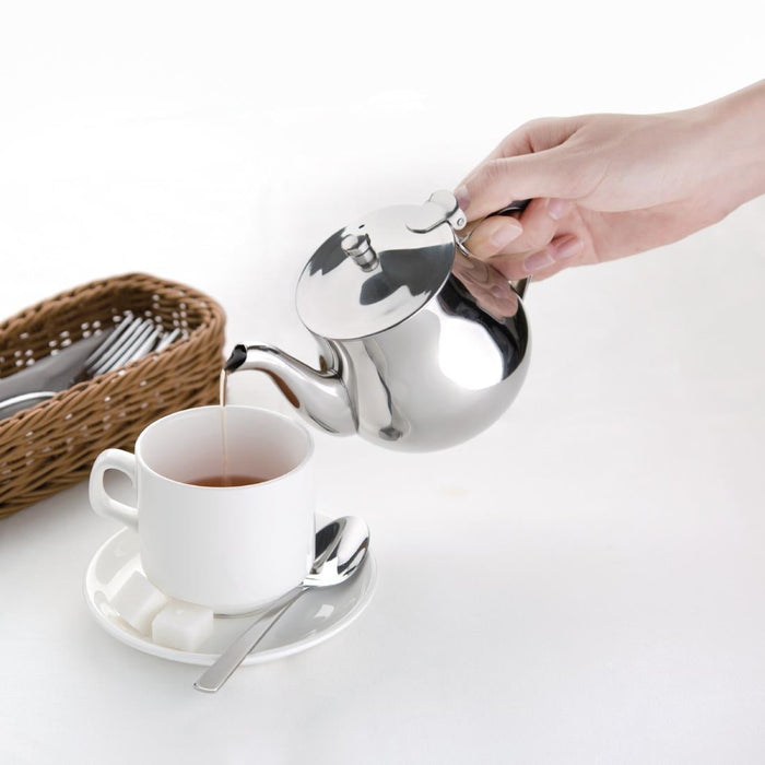 Olympia Arabian Stainless Steel Teapot 500ml Olympia