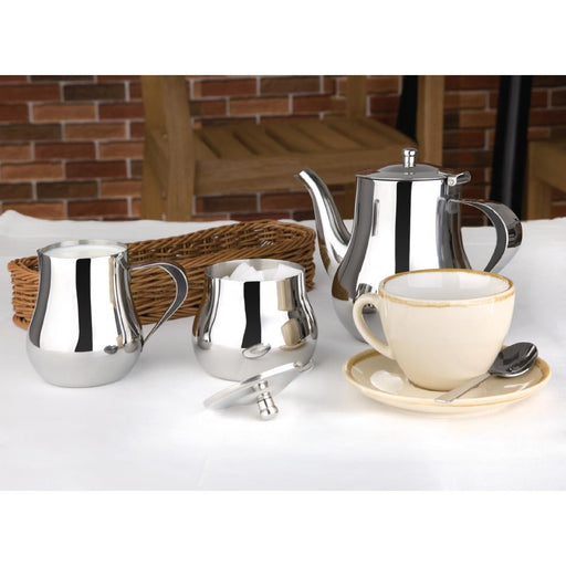 Olympia Arabian Coffee Pot Stainless Steel 700ml Olympia