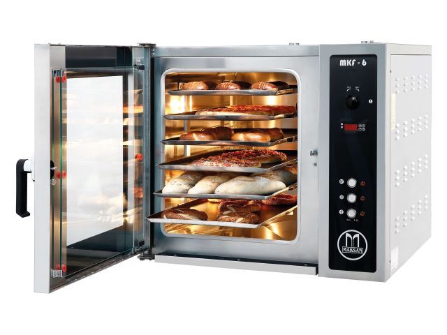Electric Heated Convection Bakery Oven Canmac Catering Equipment