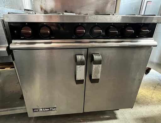 Commercial M Line Master Chef Oven Range 6 Burner -Refurbished Canmac Refurbished