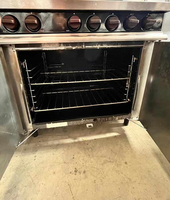 Commercial M Line Master Chef Oven Range 6 Burner -Refurbished Canmac Refurbished