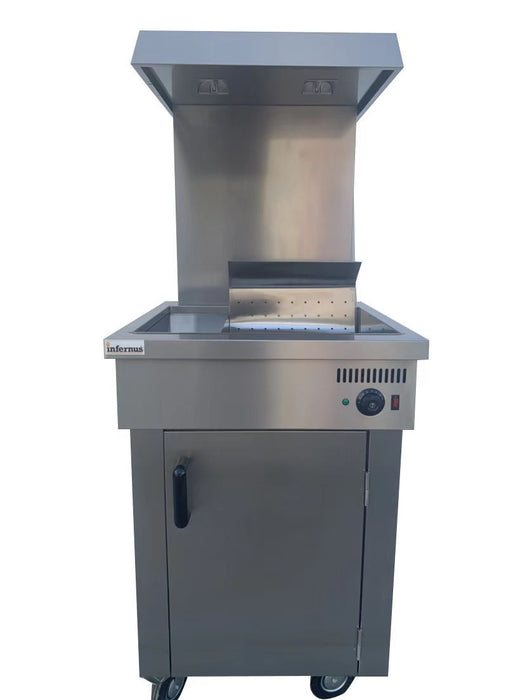 Infernus Freestanding Chip Scuttle with Bag Station Canmac Catering Equipment