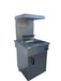 Infernus Freestanding Chip Scuttle with Bag Station Canmac Catering Equipment