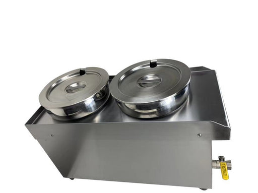 Infernus Electric Round Pot Bain Marie - 2 x 7L Pots Canmac Catering Equipment