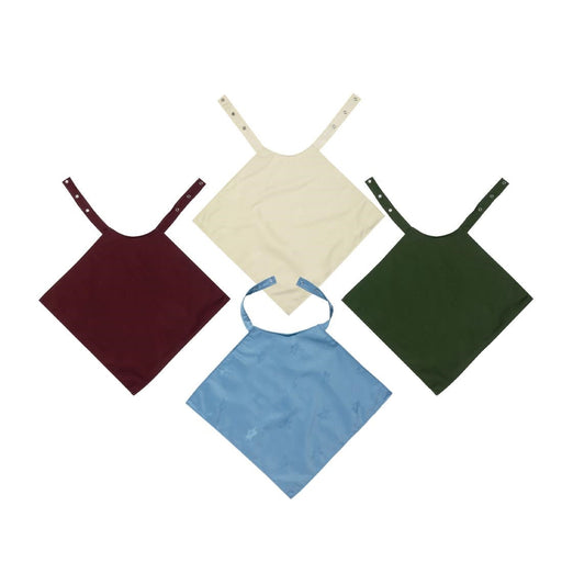 Napkin Style Dignified Adult Clothing Protector - Green - 45x45cm Non Branded