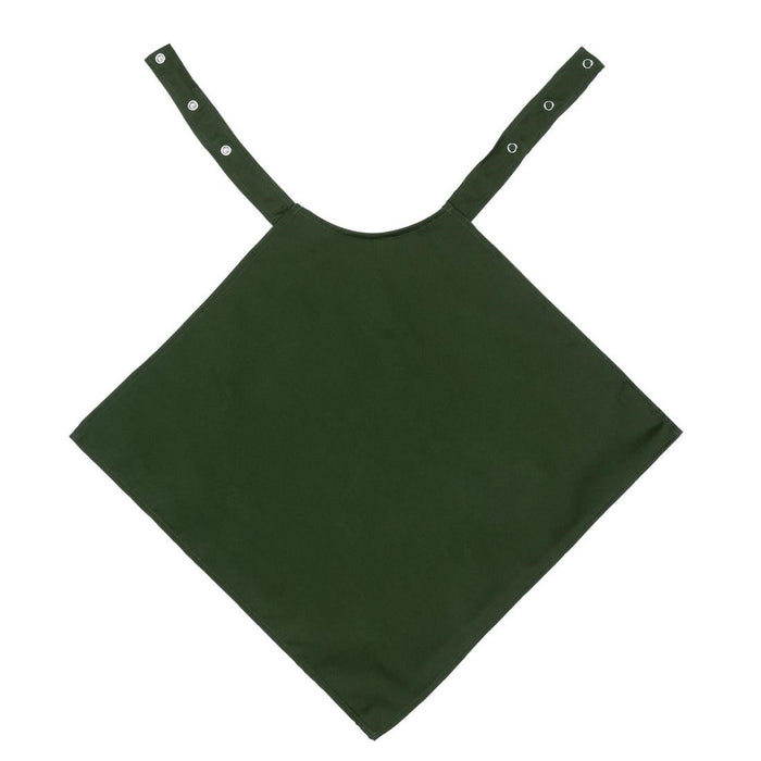 Napkin Style Dignified Adult Clothing Protector - Green - 45x45cm Non Branded