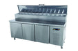 COUNTER TYPE PATISSERIE MAKE-UP REFRIGERATOR - 3 DOORS Canmac