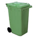 UV, Frost & Chemical Resistant. Rear Wheels. Material: Polythene. 1065(H)x580(W)x735(D)mm