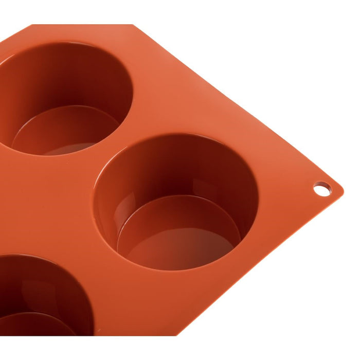 Pavoni Formaflex Silicone Muffin Mould 6 Cup Pavoni