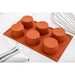 Pavoni Formaflex Silicone Muffin Mould 6 Cup Pavoni
