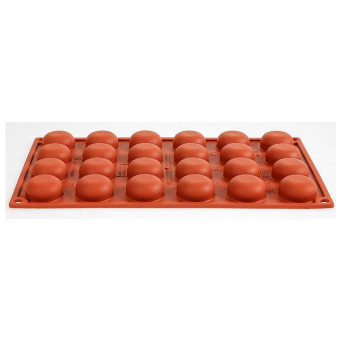 Pavoni Formaflex Silicone Pomponette Mould 24 Cup Pavoni