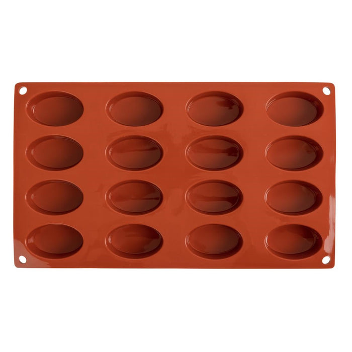 Pavoni Formaflex Silicone Oval Mould 16 Cup Pavoni