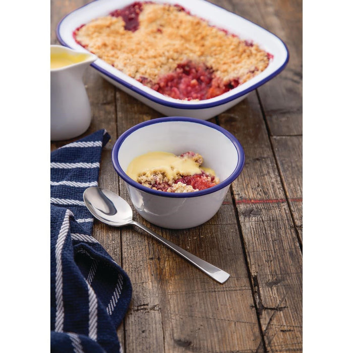 Olympia Enamel Bowls 155mm (6 Pack) Olympia