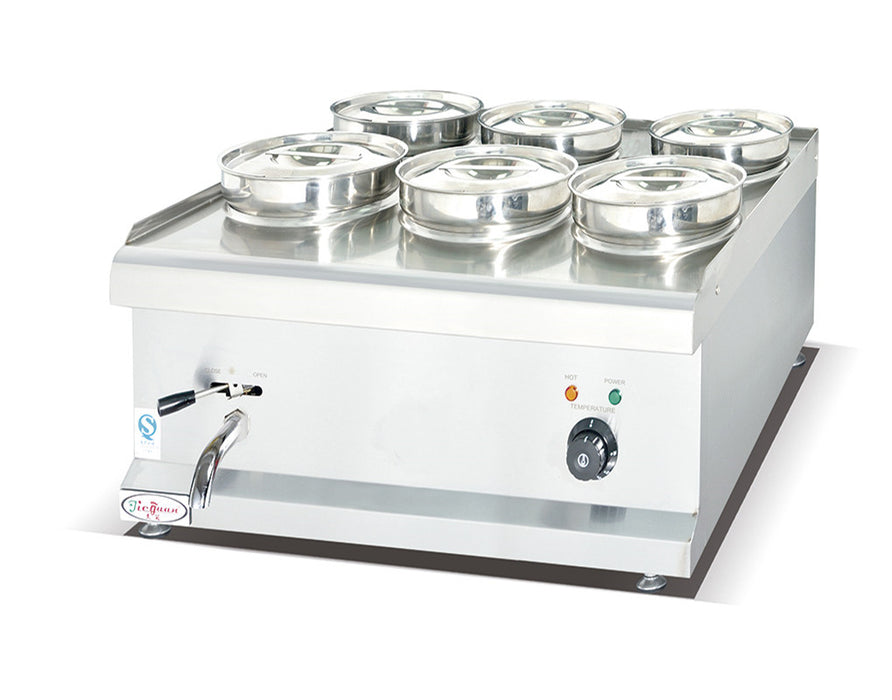 Infernus Electric Round Pot Bain Marie – 6 x 4L