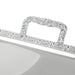 APS Stainless Steel Rectangular Handled Service Tray 600mm APS