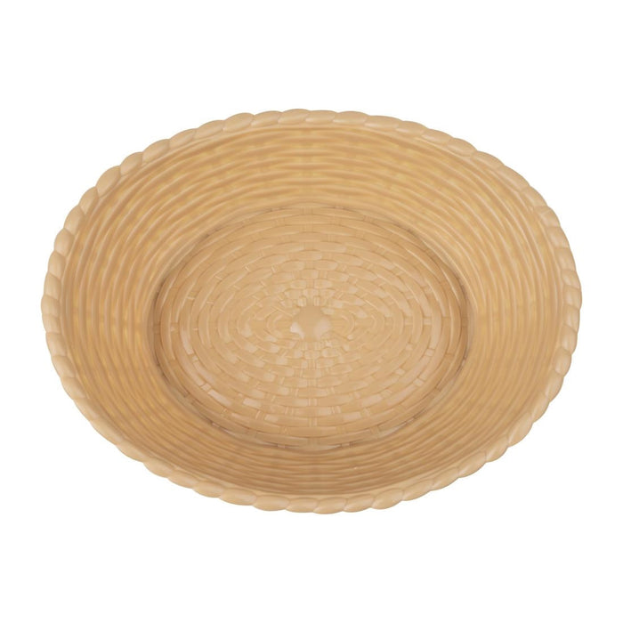 Olympia Kristallon Oval Polypropylene Basket Olympia