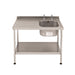 Size: 1000(W) x 600(D)mm | Self Assembly
