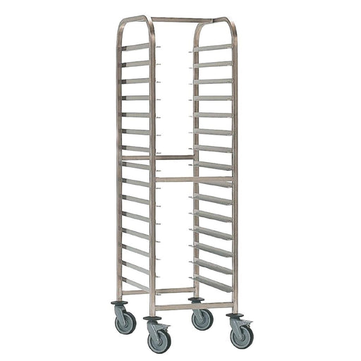 Material: Stainless steel. Size: 1700(H) x 700(W) x 540(D)mm. Capacity: 15 trays / 200kg