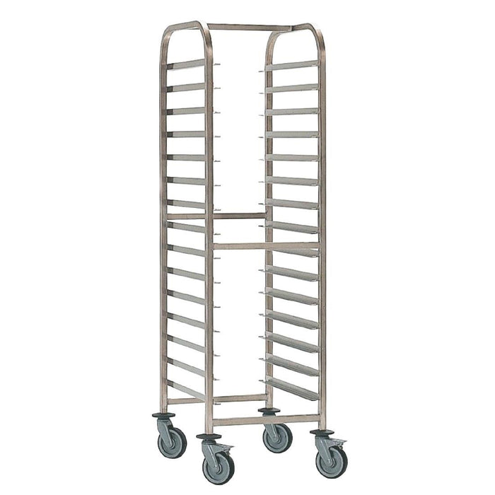 Material: Stainless steel. Size: 1700(H) x 700(W) x 540(D)mm. Capacity: 20 shelves / 200kg
