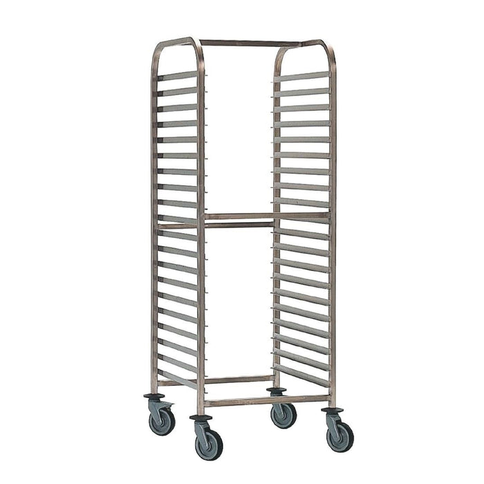 Material: Stainless steel. Size: 1700(H) x 660(W) x 750(D)mm. Capacity: 20 trays / 200kg