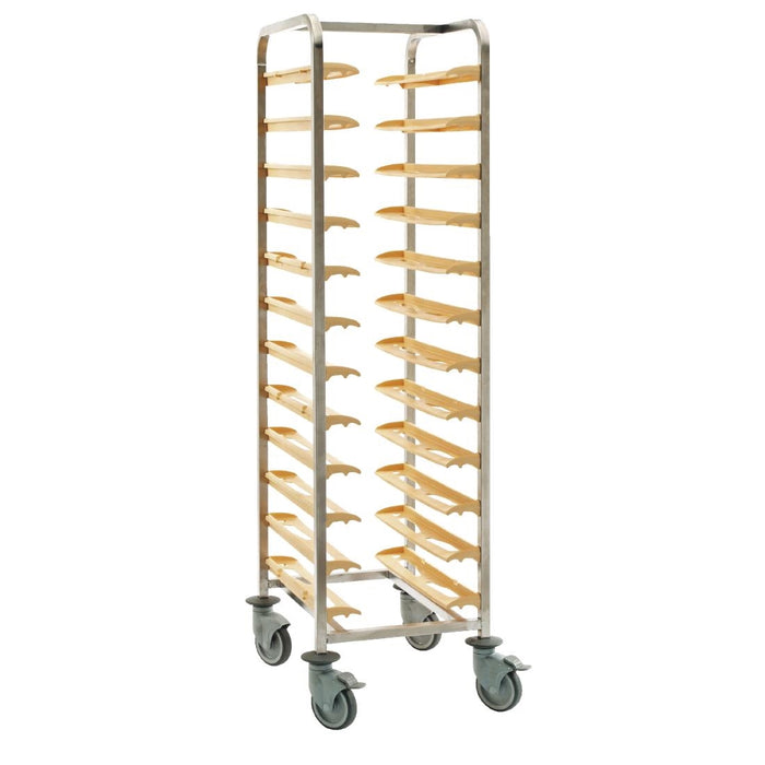 Material: Stainless steel. Size: 1690(H) x 510(W) x 640(D)mm. Capacity: 12 trays / 60kg