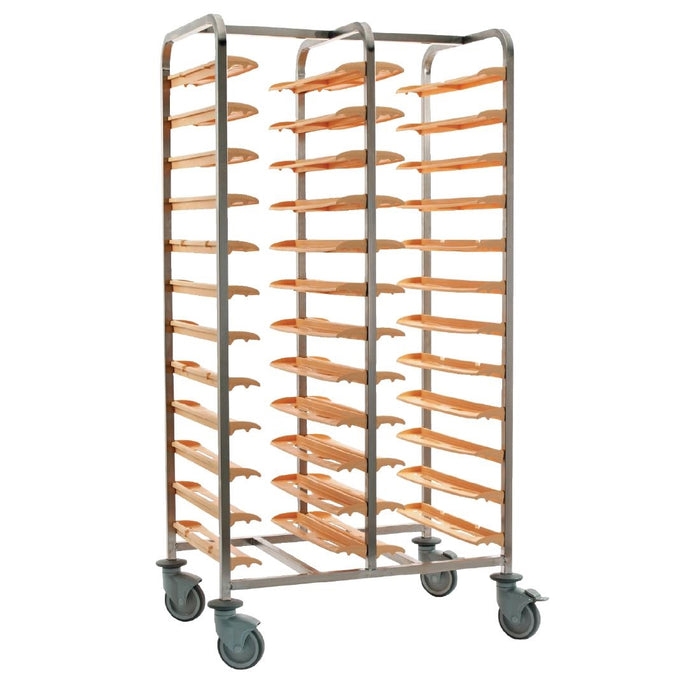 Material: Stainless steel. Size: 1690(H) x 930(W) x 640(D)mm. Capacity: 24 trays / 120kg
