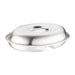 Olympia Oval Vegetable Dish Two Compartments 200mm Olympia