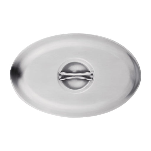 Olympia Oval Vegetable Dish Lid 245x170mm Olympia