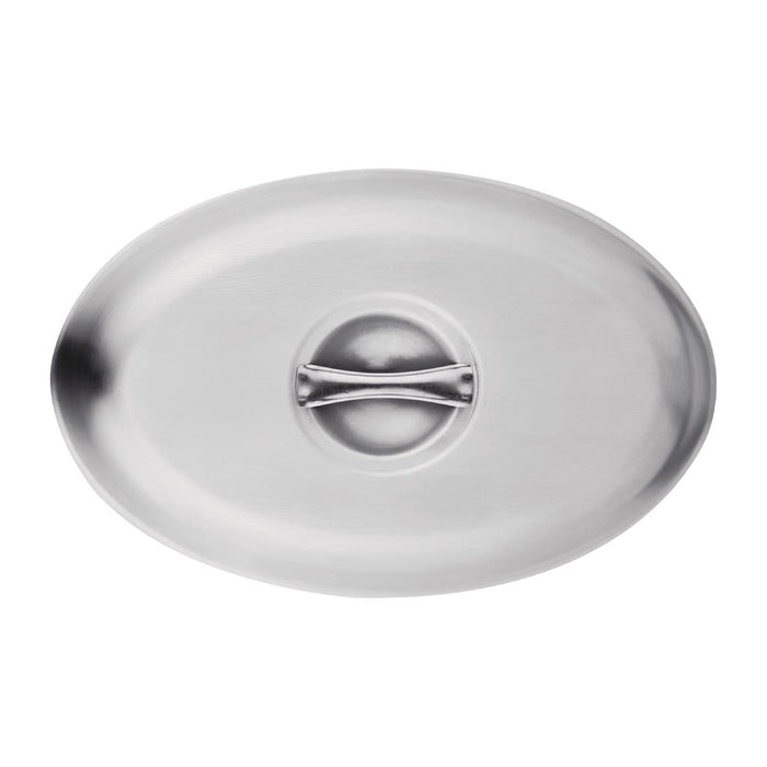 Olympia Oval Vegetable Dish Lid 290x200mm Olympia