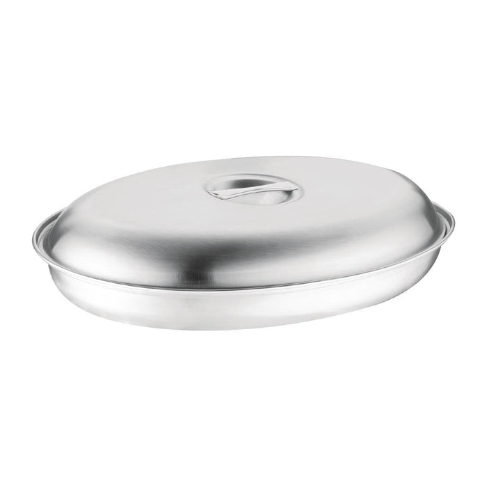 Olympia Oval Vegetable Dish Lid 290x200mm Olympia