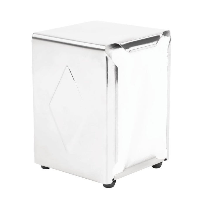 140(H) x 95(W)mm. Holds 50 Napkins. Napkins Refill; Item Code CB392