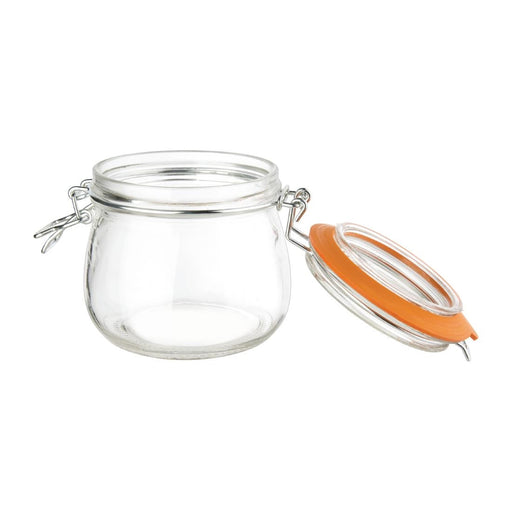 Vogue Clip Top Preserve Jar 500ml Vogue