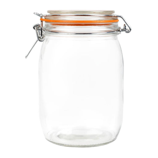 Vogue Clip Top Preserve Jar 1000ml Vogue