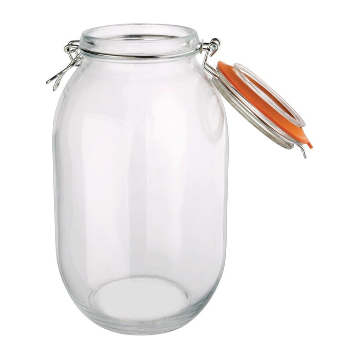 Vogue Clip Top Preserve Jar 2000ml Vogue
