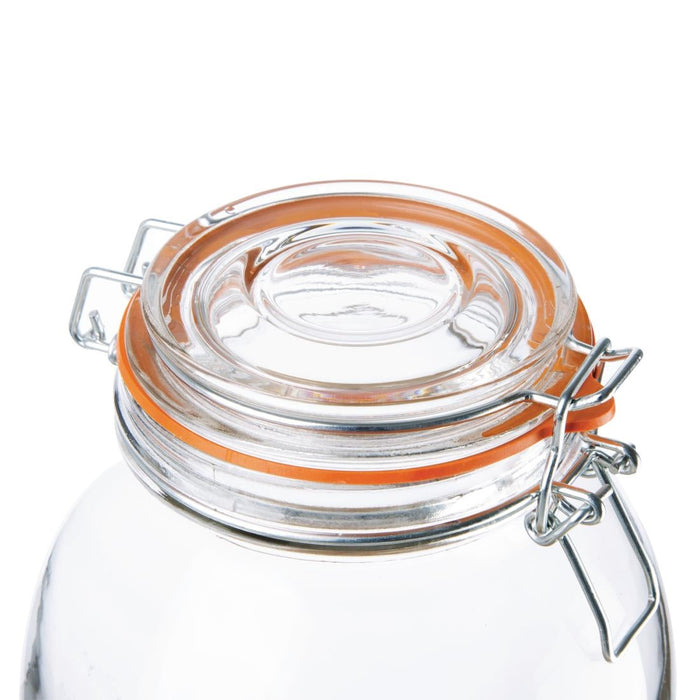 Vogue Clip Top Preserve Jar 3000ml Vogue