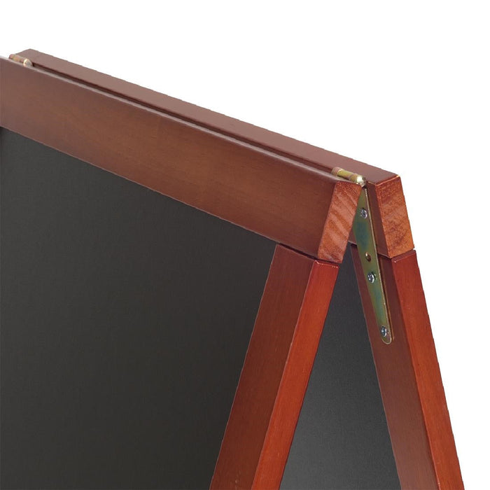 Securit Duplo Pavement Board 1350 x 700mm Mahogany Securit