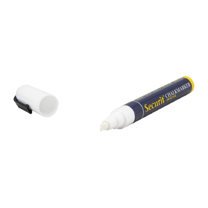 Securit 6mm Liquid Chalk Pen White Securit
