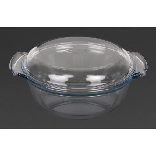 Pyrex Round Glass Casserole Dish 3.75Ltr Pyrex